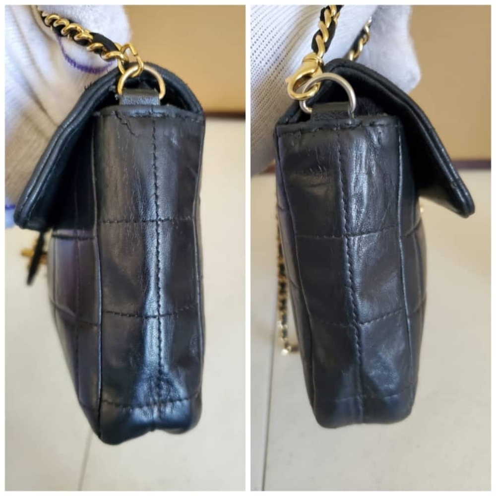 Chanel Black Chocolate Bar Bag - Picture 10 of 14